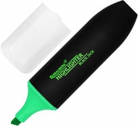 Текстовыделитель BRAUBERG Black Jack зеленый, линия 1-5 мм 151895