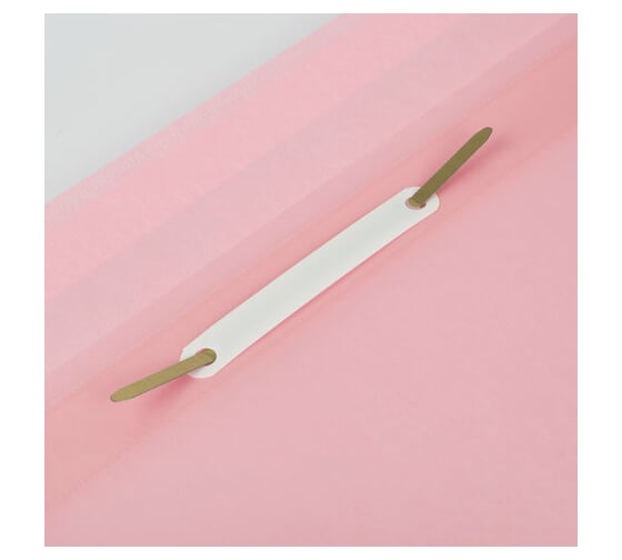 Пластиковый скоросшиватель BRAUBERG Pastel А4, 130/180 мкм, персиковый 270457