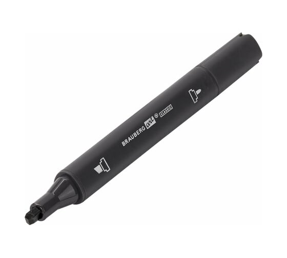 Двусторонний маркер для скетчинга BRAUBERG Art Classic 1-6 мм, темный шоколад Y762 151860