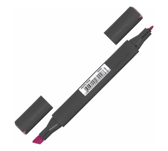 Двусторонний маркер для скетчинга BRAUBERG Art Classic 1-6 мм, пастельный розовый R503 151801