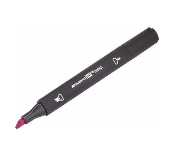 Двусторонний маркер для скетчинга BRAUBERG Art Classic 1-6 мм, пастельный розовый R503 151801