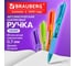 Автоматическая масляная шариковая ручка с грипом Fruity Rd BRAUBERG, синяя, корпус ассорти, узел 0,7 мм, линия письма 0,35 мм 12 шт 142700 7