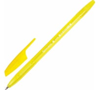 Шариковая ручка BRAUBERG X-333 Neon синяя, корпус тонированный ассорти, узел 0,7 мм, линия письма 0,35 мм 142829