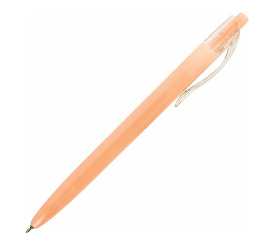 Автоматическая шариковая ручка BRAUBERG Pastel синяя, корпус ассорти, 0,7 мм, линия письма 0,35 мм 143456