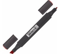 Двусторонний маркер для скетчинга BRAUBERG Art Classic 1-6 мм, красная герань R218 151776