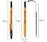 Шариковая ручка Ultra Orange BRAUBERG черная, узел 0,7 мм 50 шт 143563 8