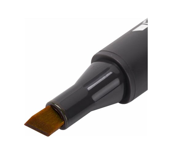 Двусторонний маркер для скетчинга BRAUBERG Art Classic 1-6 мм, лимонный Y205 151803