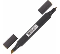 Двусторонний маркер для скетчинга BRAUBERG Art Classic 1-6 мм, светлый желто-серый Y211 151854