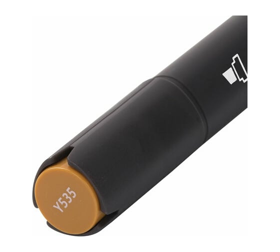 Двусторонний маркер для скетчинга BRAUBERG Art Classic 1-6 мм, вигонь Y535 151796