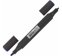 Двусторонний маркер для скетчинга BRAUBERG Art Classic 1-6 мм, ультрамарин B118 151778