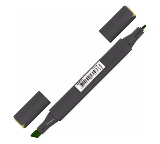 Двусторонний маркер для скетчинга BRAUBERG Art Classic 1-6 мм, светлый фисташковый G604 151885 1