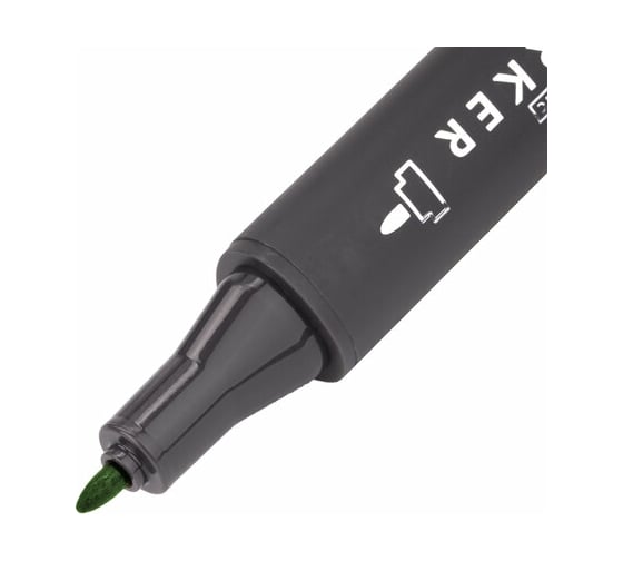 Двусторонний маркер для скетчинга BRAUBERG Art Classic 1-6 мм, светлый фисташковый G604 151885