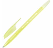 Шариковая ручка BRAUBERG X-333 Pastel синяя, корпус тонированованный ассорти, узел 0,7 мм, линия письма 0,35 мм 142830