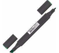 Двусторонний маркер для скетчинга BRAUBERG Art Classic 1-6 мм, зеленый океанский G318 151770