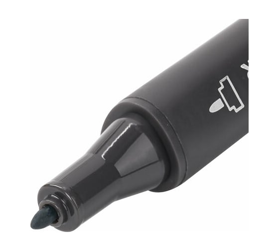 Двусторонний маркер для скетчинга BRAUBERG Art Classic 1-6 мм, теплый серый 2 WG02 151793