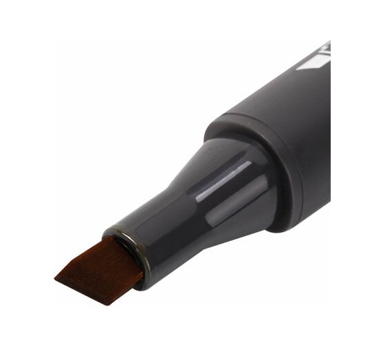 Двусторонний маркер для скетчинга BRAUBERG Art Classic 1-6 мм, терракотовый Y826 151850