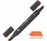 Двусторонний маркер для скетчинга BRAUBERG Art Classic 1-6 мм, терракотовый Y826 151850 8