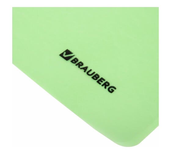 Пластиковый скоросшиватель BRAUBERG Pastel А4, 130/180 мкм, мятный 270458