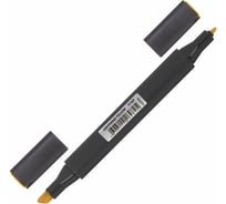 Двусторонний маркер для скетчинга BRAUBERG Art Classic 1-6 мм, ярко-желтый Y107 151774