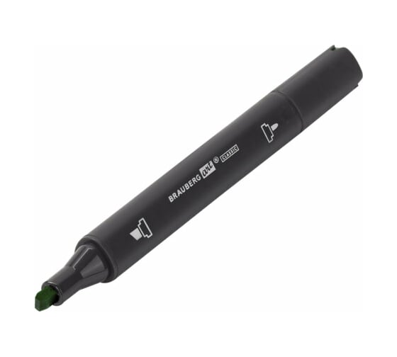 Двусторонний маркер для скетчинга BRAUBERG Art Classic 1-6 мм, абсент G715 151791