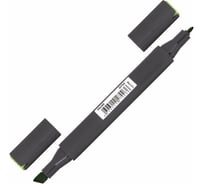 Двусторонний маркер для скетчинга BRAUBERG Art Classic 1-6 мм, оливковый G726 151795