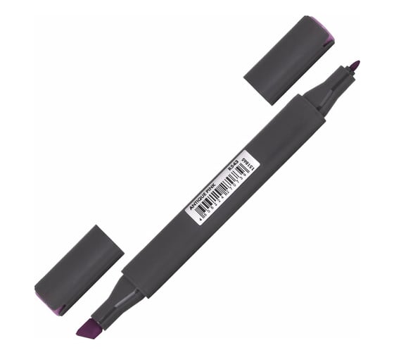 Двусторонний маркер для скетчинга BRAUBERG Art Classic 1-6 мм, розовый античный R543 151865