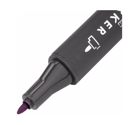 Двусторонний маркер для скетчинга BRAUBERG Art Classic 1-6 мм, розовый античный R543 151865