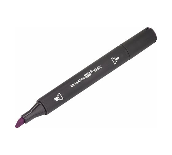 Двусторонний маркер для скетчинга BRAUBERG Art Classic 1-6 мм, розовый античный R543 151865