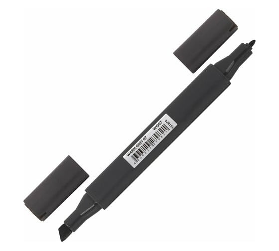 Двусторонний маркер для скетчинга BRAUBERG Art Classic 1-6 мм, теплый серый 7 WG07 151874 1