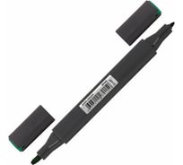 Двусторонний маркер для скетчинга BRAUBERG Art Classic 1-6 мм, темно-зеленый B945 151807