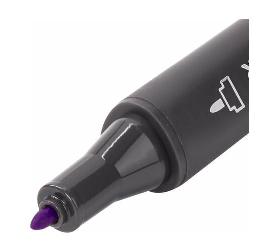 Двусторонний маркер для скетчинга BRAUBERG Art Classic 1-6 мм, светло-фиолетовый R705 151810