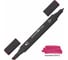 Двусторонний маркер для скетчинга BRAUBERG Art Classic 1-6 мм, вишневый R427 151870 8