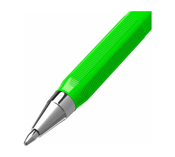 Шариковая ручка BRAUBERG M-500 Neon синяя, корпус ассорти, узел 0,7 мм, линия письма 0,35 мм 143452