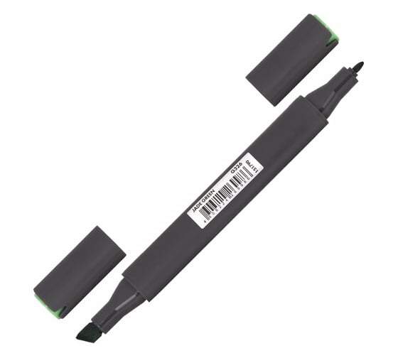 Двусторонний маркер для скетчинга BRAUBERG Art Classic 1-6 мм, нефритовый зеленый G326 151790 1