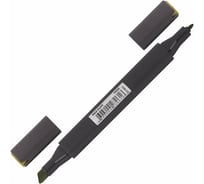 Двусторонний маркер для скетчинга BRAUBERG Art Classic 1-6 мм, оливковый бледный Y025 151853