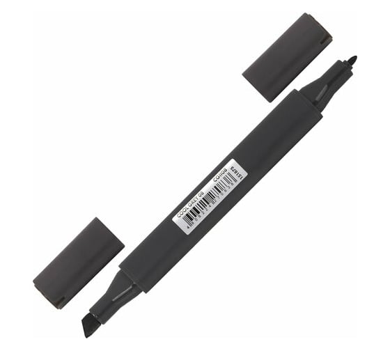 Двусторонний маркер для скетчинга BRAUBERG Art Classic 1-6 мм, холодный серый 8 CGII08 151875