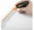 Текстовыделитель BRAUBERG Black Jack оранжевый, линия 1-5 мм 151897 8