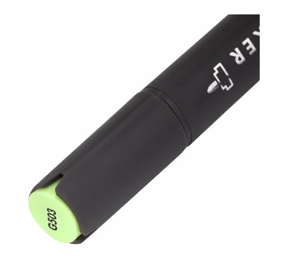 Двусторонний маркер для скетчинга BRAUBERG Art Classic 1-6 мм, бледно-зеленый G503 151884