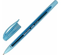 Масляная шариковая ручка BRAUBERG Bomb Gt Pastel синяя, прорезиненный корпус ассорти, узел 0,7 мм, линия письма 0,35 мм 143347