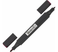 Двусторонний маркер для скетчинга BRAUBERG Art Classic 1-6 мм, бордовый R338 151824