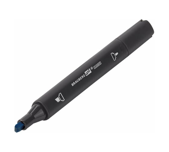 Двусторонний маркер для скетчинга BRAUBERG Art Classic 1-6 мм, голубая бирюза B205 151826