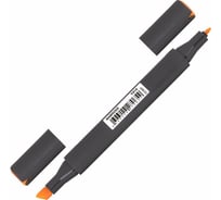 Двусторонний маркер для скетчинга BRAUBERG Art Classic 1-6 мм, светло-оранжевый Y416 151857