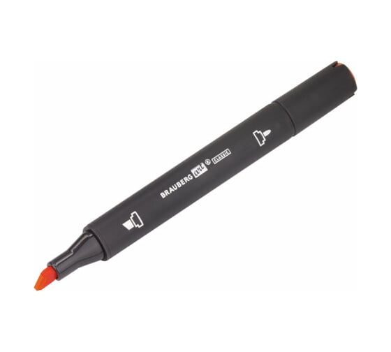 Двусторонний маркер для скетчинга BRAUBERG 1 мм - 6 мм Art Classic, Киноварь (Y807), 151802