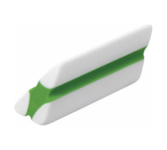 Ластик BRAUBERG Jet Pro, 57x16x16 мм, цвет ассорти, треугольный, скошенные края, 228718