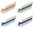 Ластик Jet Pro BRAUBERG, 57x16x16 мм, цвет ассорти, треугольный, скошенные края 36 шт 228718 3