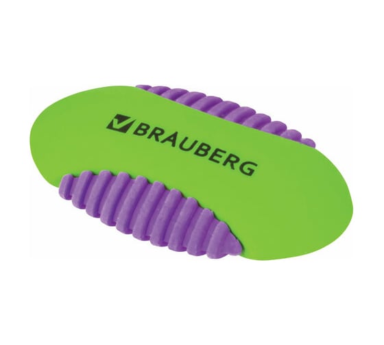 Ластик BRAUBERG Mix S, 58x33x13 мм, цвет ассорти, 228724