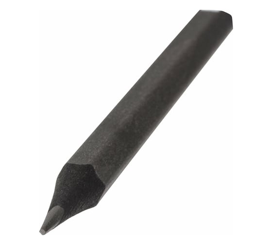 Чернографитный карандаш BRAUBERG, 1 шт., Black Jack, Нв, с ластиком, черное дерево, корпус черный, 180609