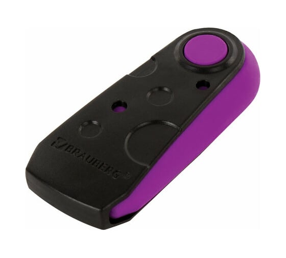 Ластик BRAUBERG Ultra Color, 57x24x15 мм, ассорти, черный пластиковый футляр, 229562