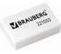 Ластик BRAUBERG, 26x17x7 мм, белый, прямоугольный 80 шт 221033 2