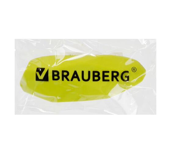 Ластик BRAUBERG фигурный Stone, 58x21x19 мм, цвет ассорти, 228715